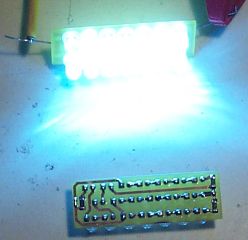 plaquette led